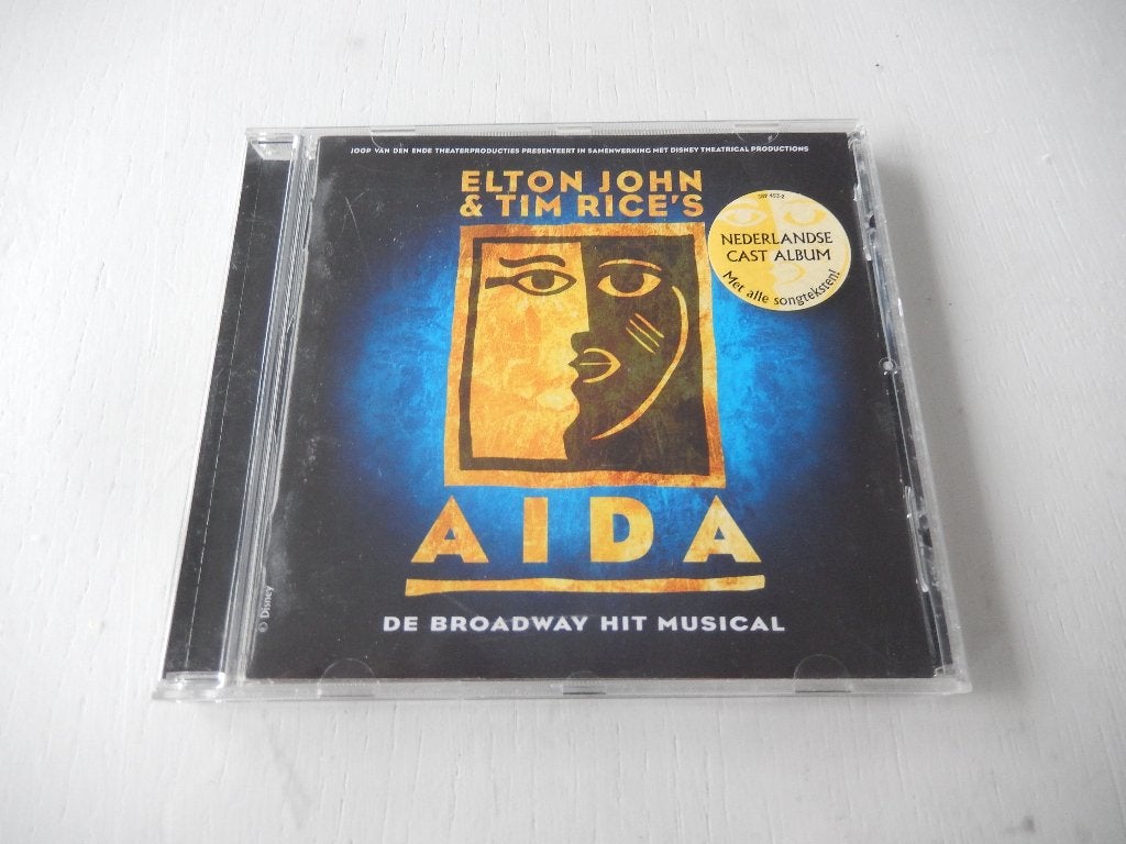 CD Nederlandse Musical AIDA, Musical, Verzenden, Zo goed als nieuw