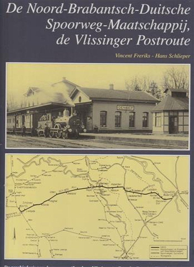 De Noord-Brabantsch-Duitsche Spoorweg-Maatschappij (Boek), Ophalen of Verzenden, Zo goed als nieuw, Hans Schlieper, Trein