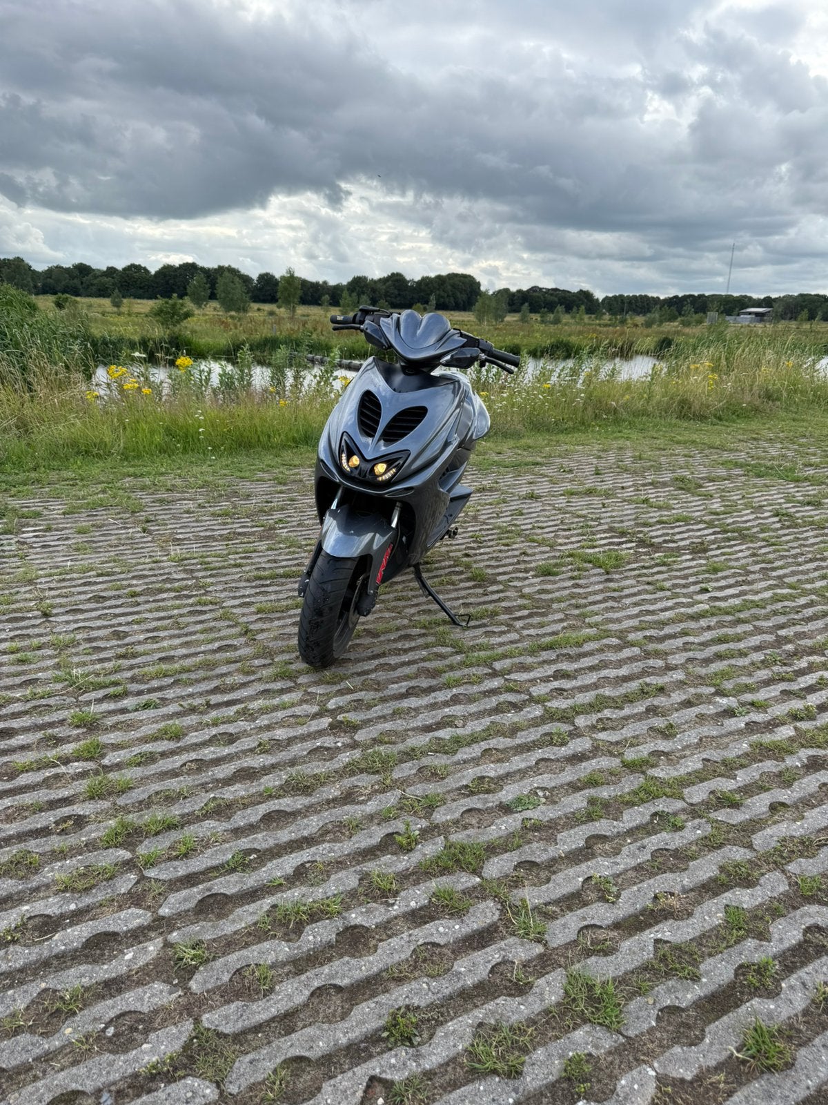 Yamaha Aerox 70cc, Ophalen, Tweetakt, Gebruikt, Maximaal 45 km/u