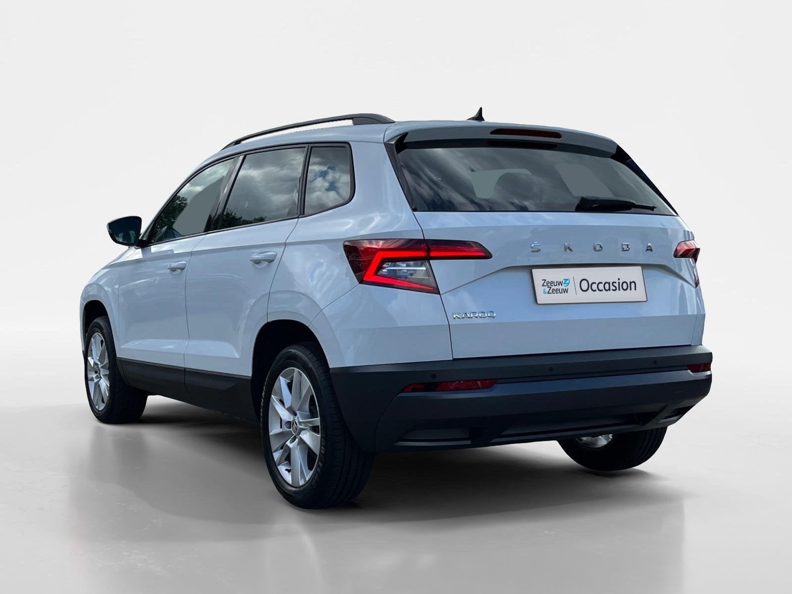 Skoda Karoq 1.5 TSI ACT Business Edition |Upgrade Business|T, Auto's, 12 maanden, Stof, 4 cilinders, Wit