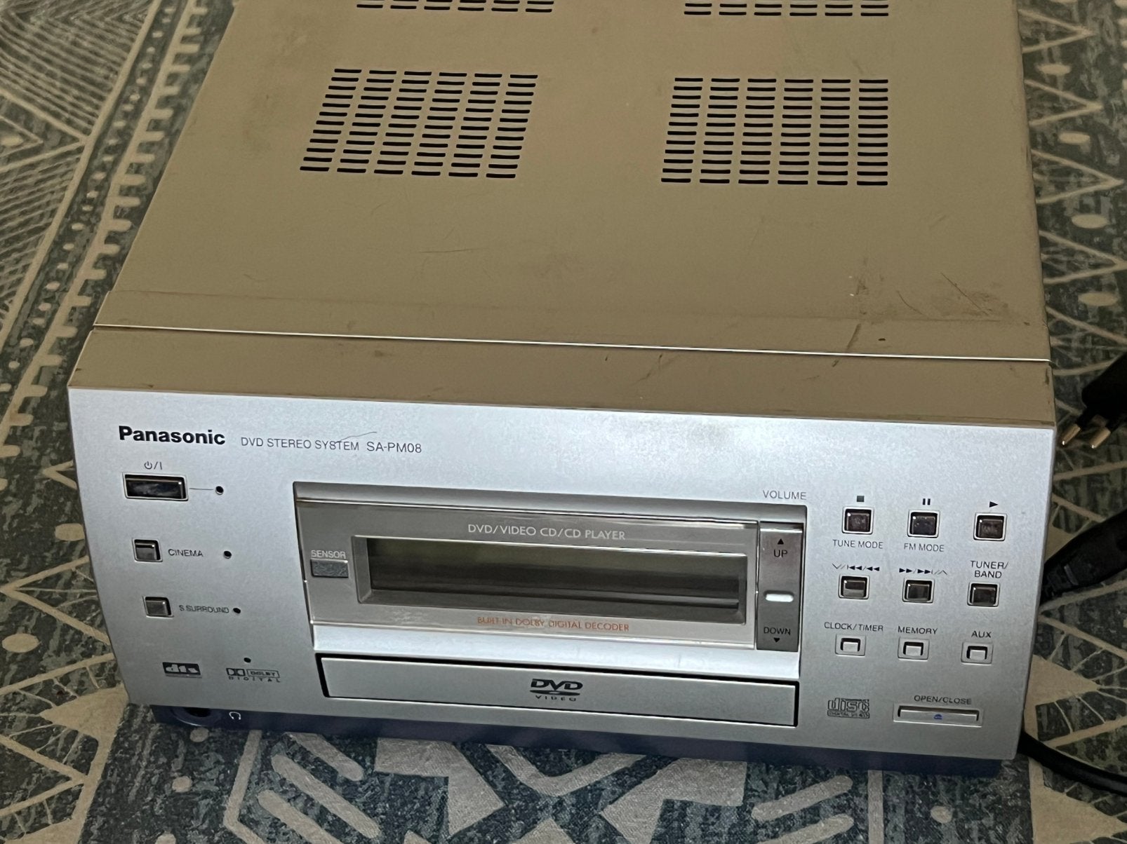 Panasonic DVD/CD Speler, Ophalen of Verzenden, Zo goed als nieuw