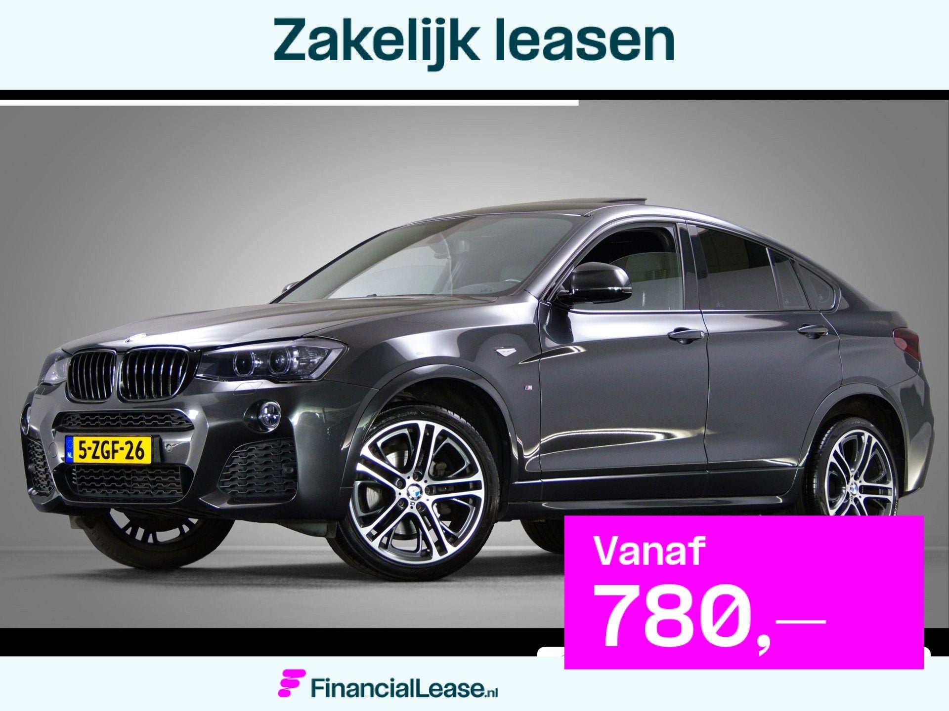 BMW X4 XDrive20i High Executive M-Sport (SCHUIF-/KANTELDAK,, Automaat, Dealer onderhouden, Gebruikt, 2000 kg