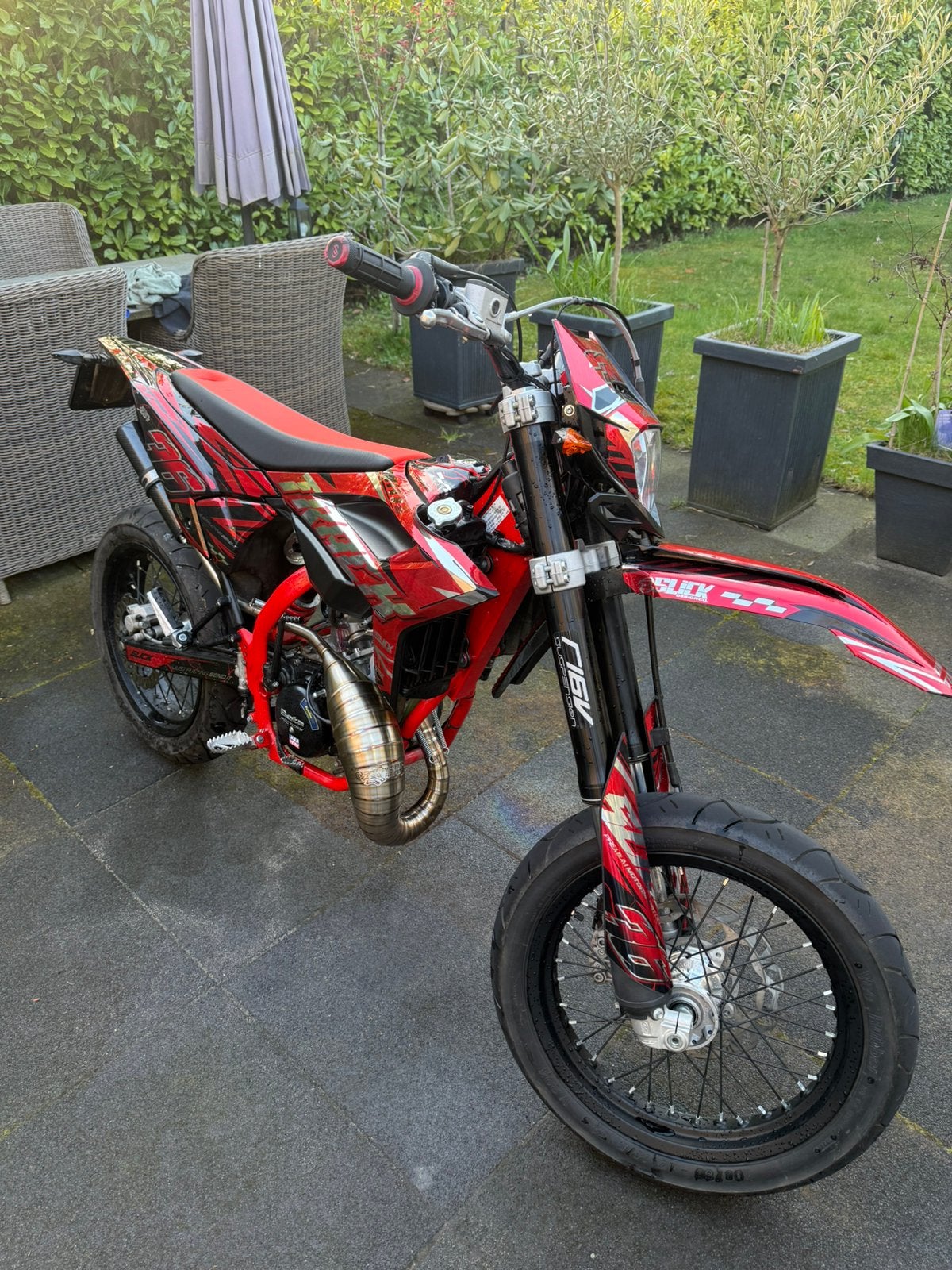 Beta RR 50 Track 80cc 2024, Fietsen en Brommers, Ophalen, Zo goed als nieuw, Overige merken