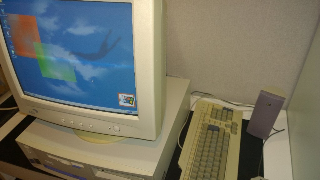Vintage IBM NetVista Set | Pentium 4 | 17" CRT | Gereinigd, Computers en Software, Ophalen, IBM