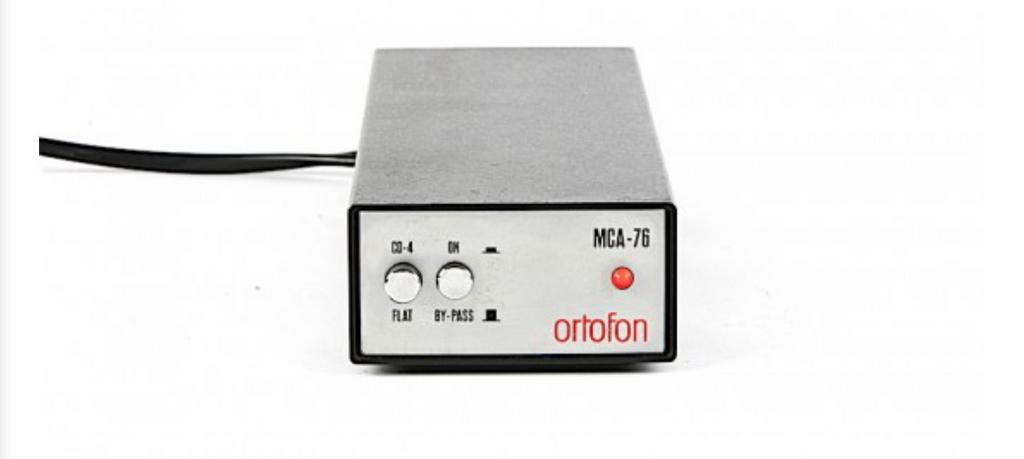 High end Ortofon MCA-76 MC Phono Voorversterker, Ophalen of Verzenden, Zo goed als nieuw