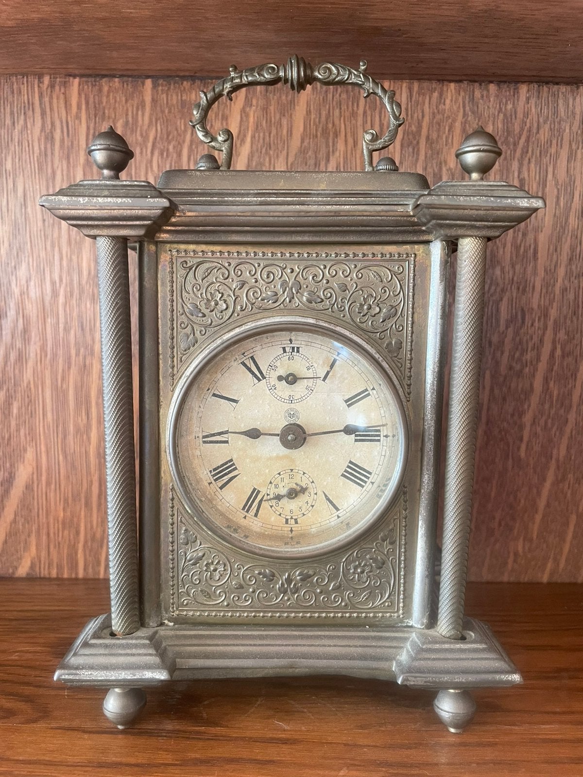 Antiek Messing Tafelklokje - FMS Mauthe (ca. 1900), Ophalen