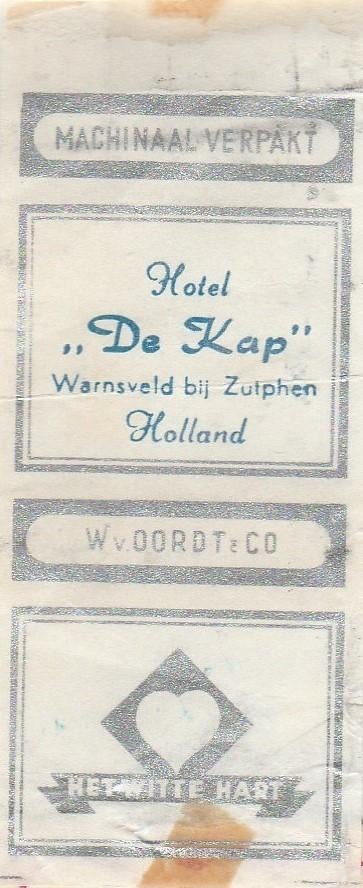 De Kap Warnsveld bij Zutphen, Ophalen of Verzenden