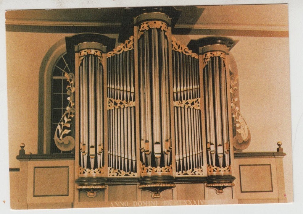 Grijpskerke- Orgel NH Kerk- 1985 gelopen- Veel info, Verzenden, 1980 tot heden, Ongelopen, Zeeland