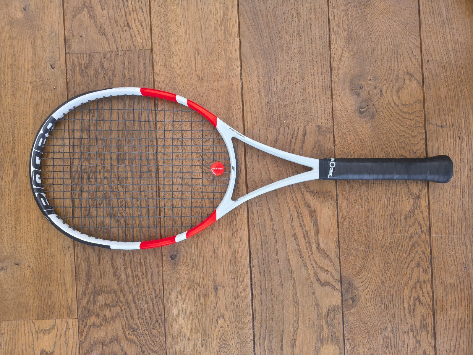 Babolat Pure Strike 100 16/20 (2 stuks), Sport en Fitness, Tennis, Zo goed als nieuw, Racket, Babolat, L2, Ophalen of Verzenden