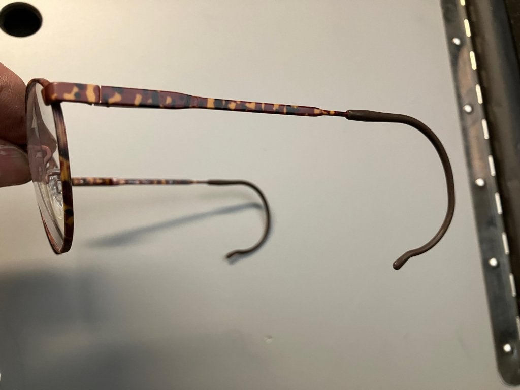 Dienstbrilletjes Luxottica in 2 uitvoeringen, versc. maten, Overige kleuren, Niet ingevuld, Ophalen of Verzenden, Zo goed als nieuw