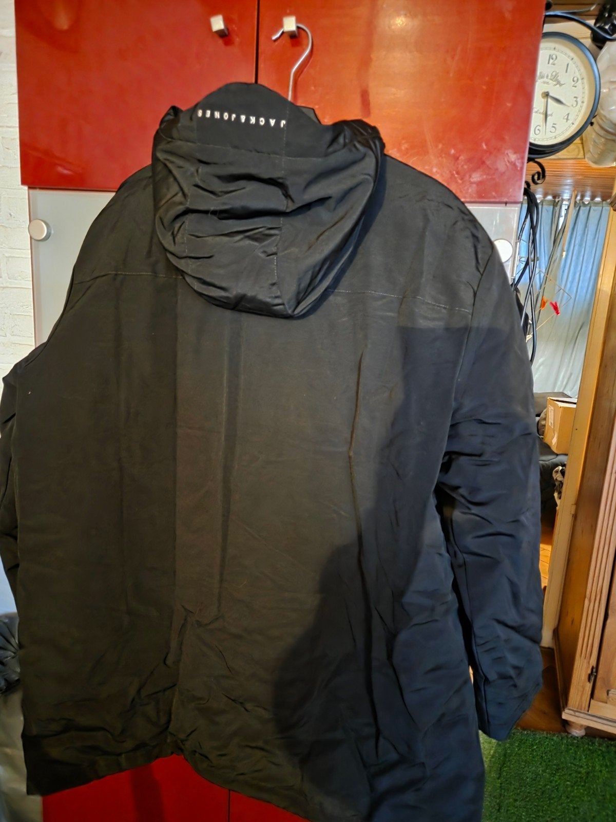 Jack&Jones heren Parka, Kleding | Heren, Ophalen of Verzenden, Nieuw, Blauw