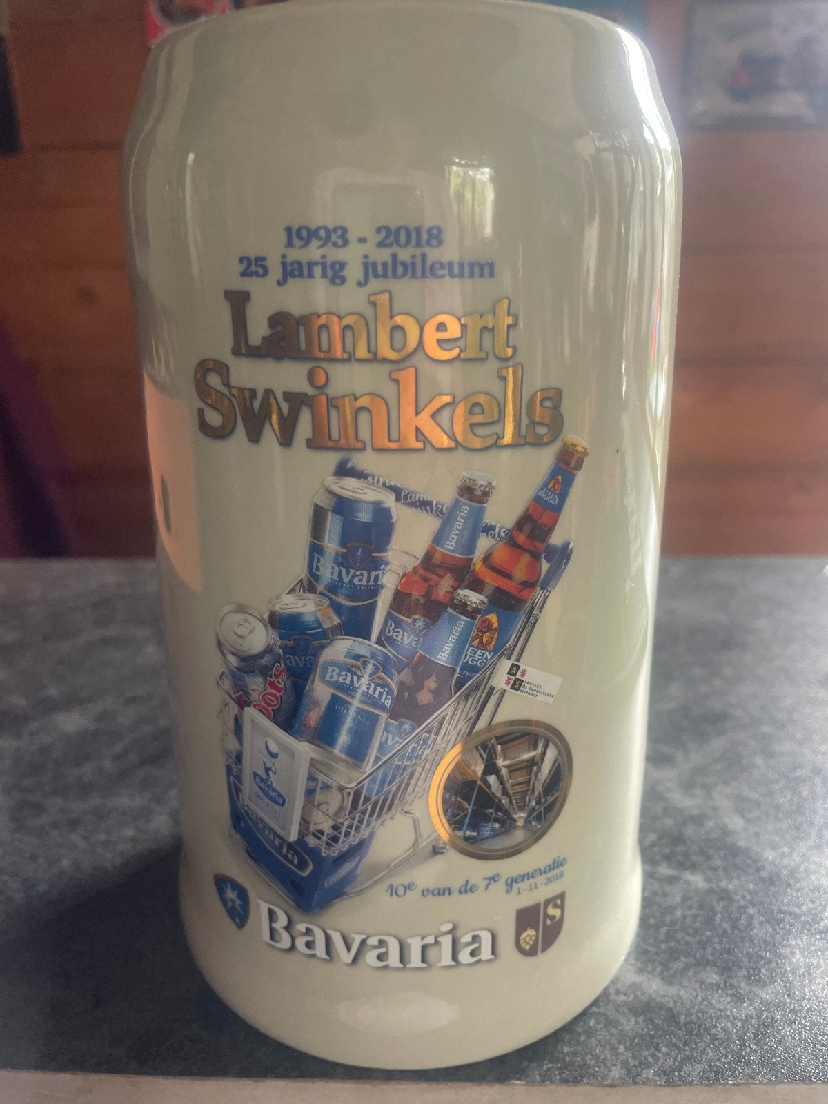 Bavaria Lambert Swinkels Jubileum Bierpul 1993-2018, Ophalen, Nieuw