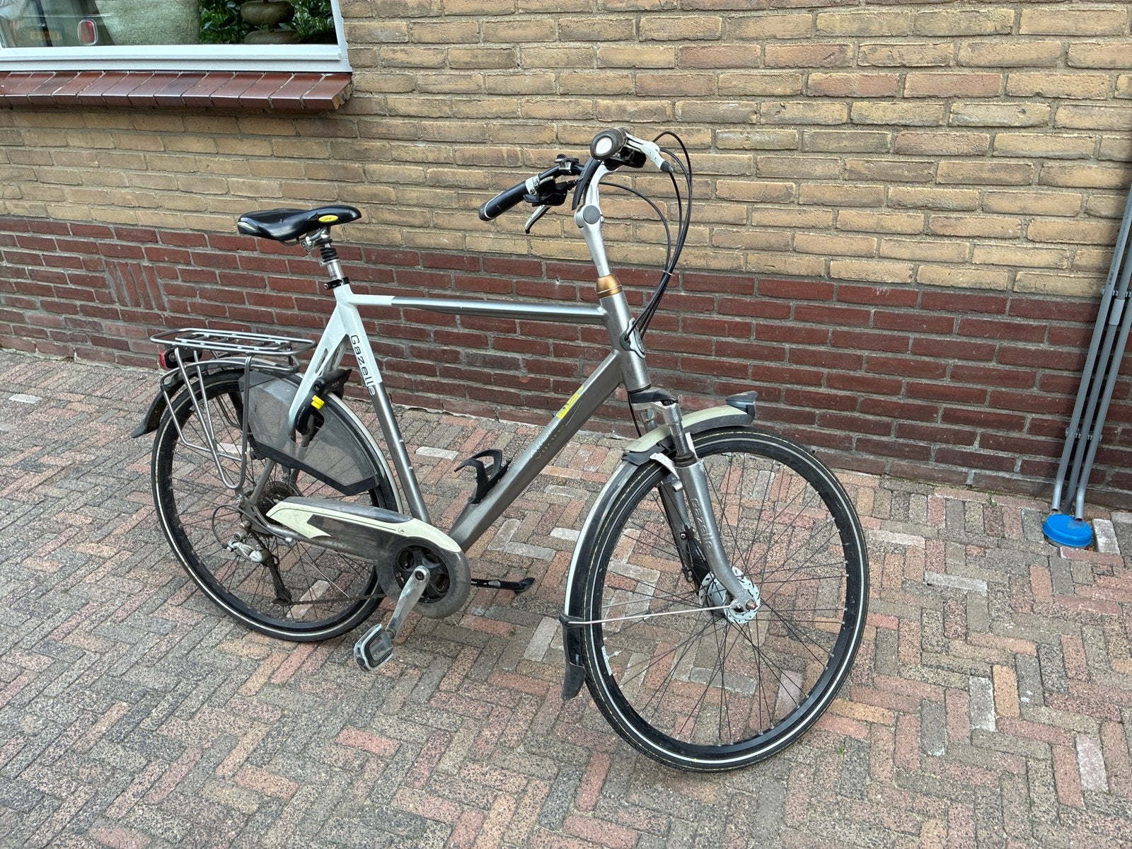 Gazelle fiets - Gebruikt, in goede staat, Ophalen, 28 inch, Gebruikt, Vering