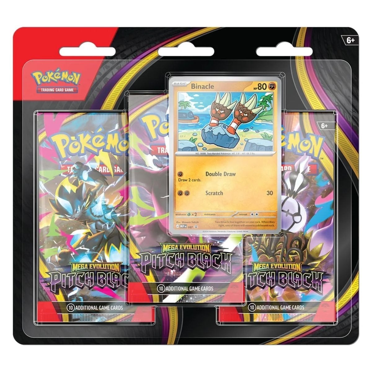Pitch black 3 pack blister, Ophalen of Verzenden, Nieuw