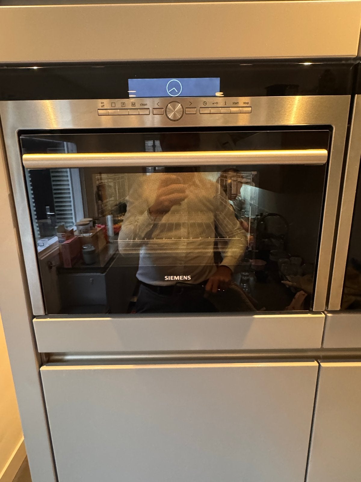 Siemens stoomoven- Zo goed als nieuw, 45 tot 50 cm, Siemens, Ophalen of Verzenden, Inbouw