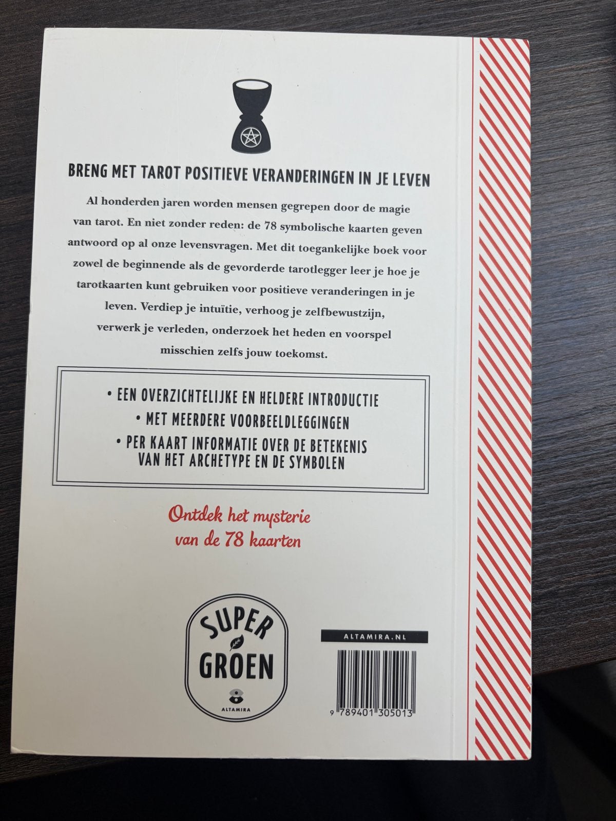 Tarot: 78 kaarten voor positieve veranderingen in je leven, Boeken, Ophalen of Verzenden, Zo goed als nieuw, Tarot of Kaarten leggen