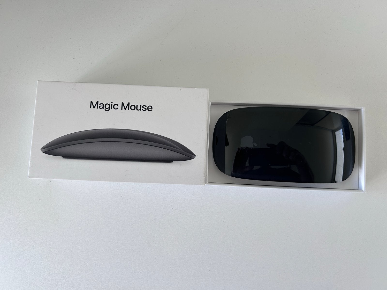 Apple Magic Mouse 2 Spacegrijs - Draadloze Muis, Computers en Software, Muizen, Zo goed als nieuw, Muis, Draadloos, Ophalen of Verzenden