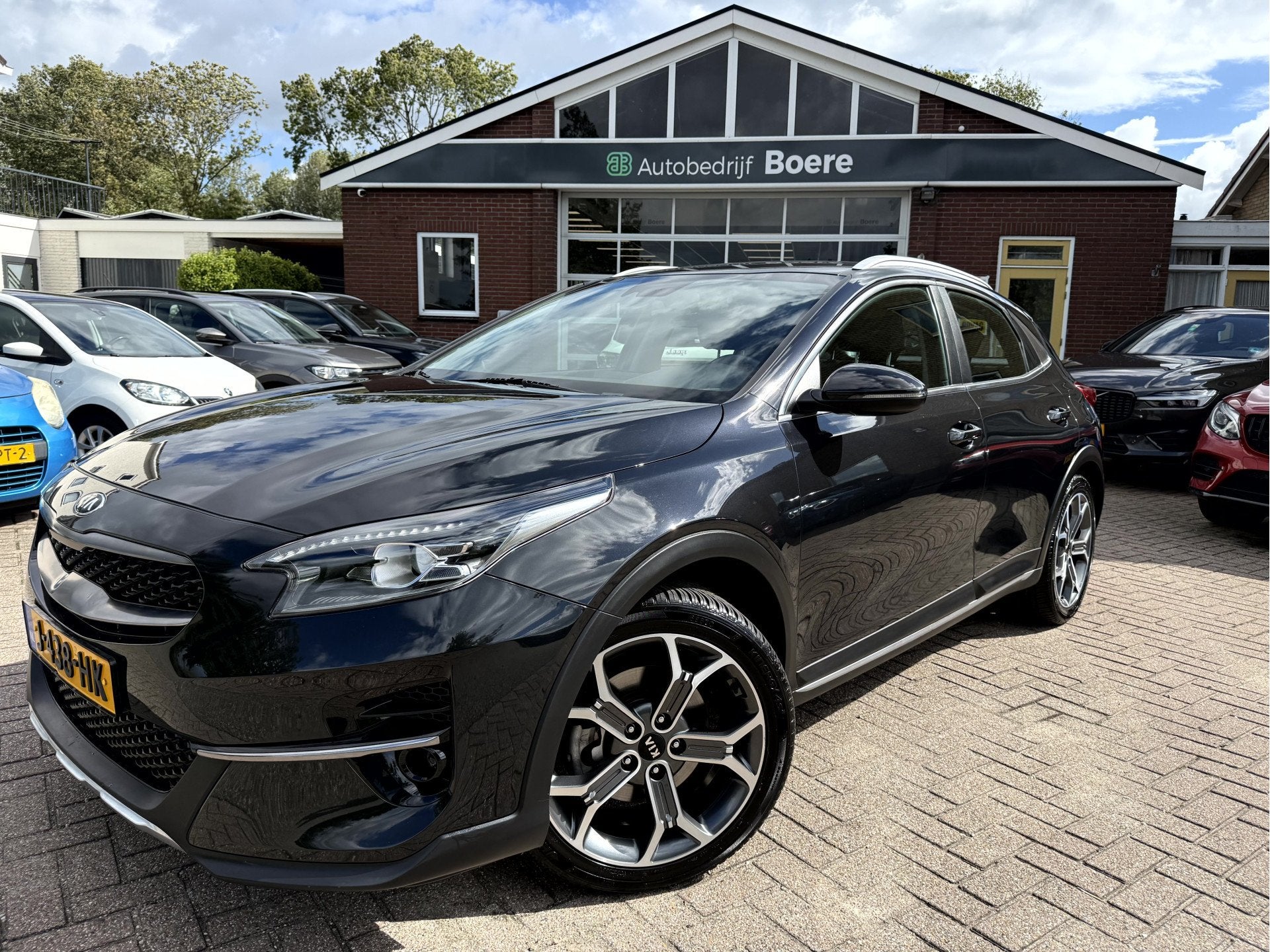 Kia Xceed 1.0 T-GDi 120pk DynamicLine 18''Lmv, Camera, Trekh, Auto's, Voorwielaandrijving, Gebruikt, 1232 kg, Leder en Stof