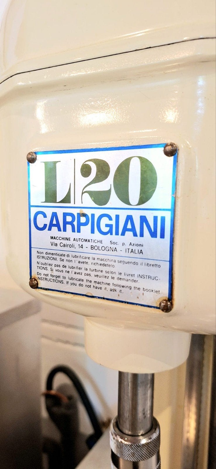 Carpigiani L20 IJsmachine - Professionele Horeca Apparatuur, Ophalen, Gebruikt, Koelen en Vriezen