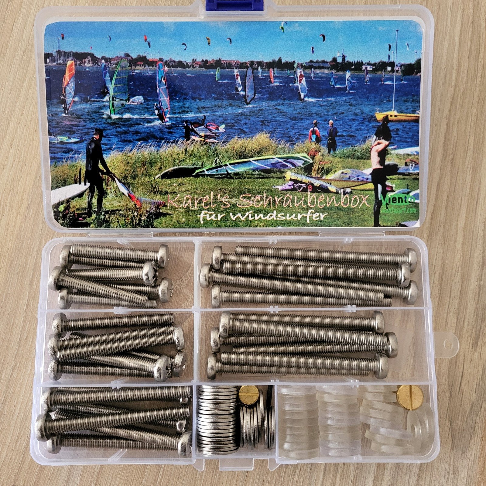 te koop karel windsurfbox verlengers baseplate enz, Ophalen of Verzenden, Nieuw