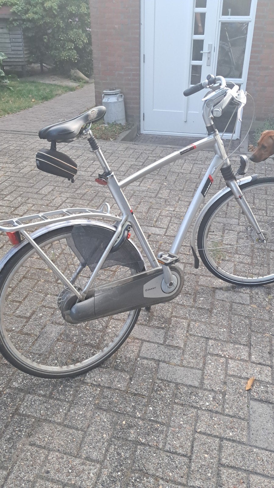 Giant Cosmo CS1 City Sports fiets - XL frame, 28 inch, Fietsen en Brommers, Gebruikt, Vering, Velgrem, 65 cm of meer