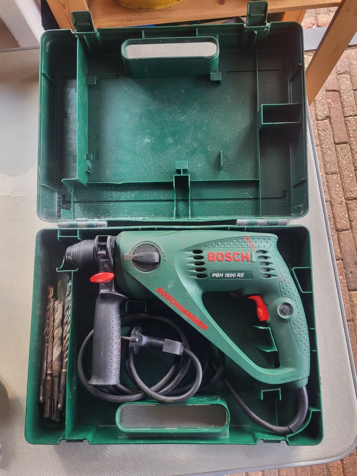 Bosch Klopboormachine SDS-plus PBH 1800 RE, Ophalen, Boor- en/of Breekhamer, Klopboormechanisme, Gebruikt