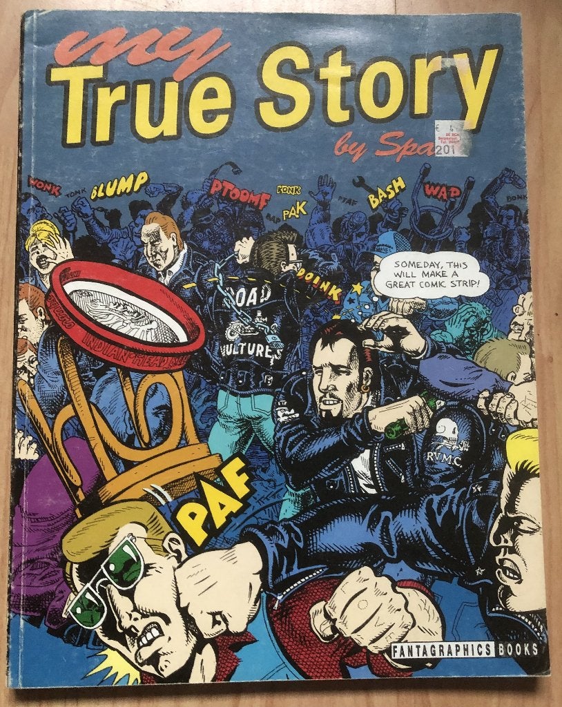 SPAIN - MY TRUE STORY - ENGELSTALIG - STRIPBOEK, Eén stripboek, Ophalen of Verzenden, Zo goed als nieuw