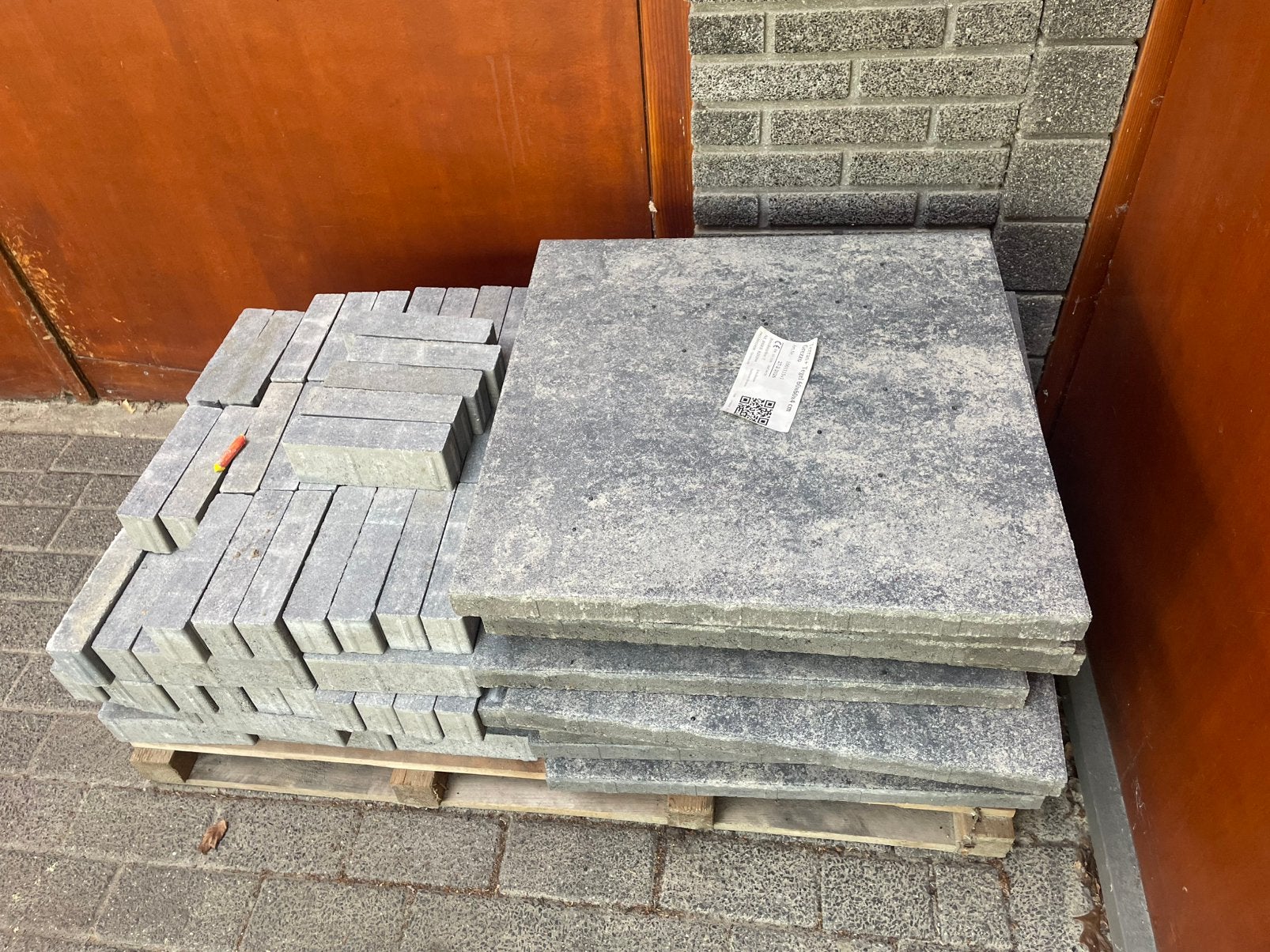 Tegels en klinkers nieuw 8m2, Ophalen, Nieuw, 10 m² of meer, Beton