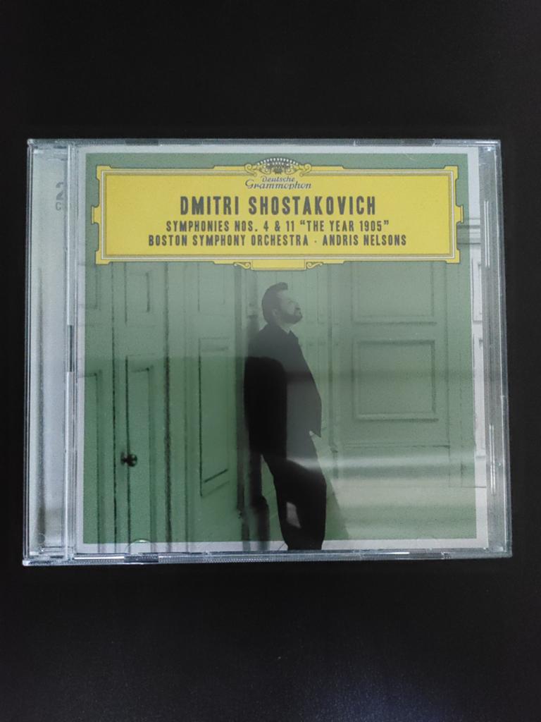 Shostakovich symfonie # 4 & 11 - Andris Nelsons - BSO 2CD, Ophalen of Verzenden, Modernisme tot heden, Zo goed als nieuw, Orkest of Ballet