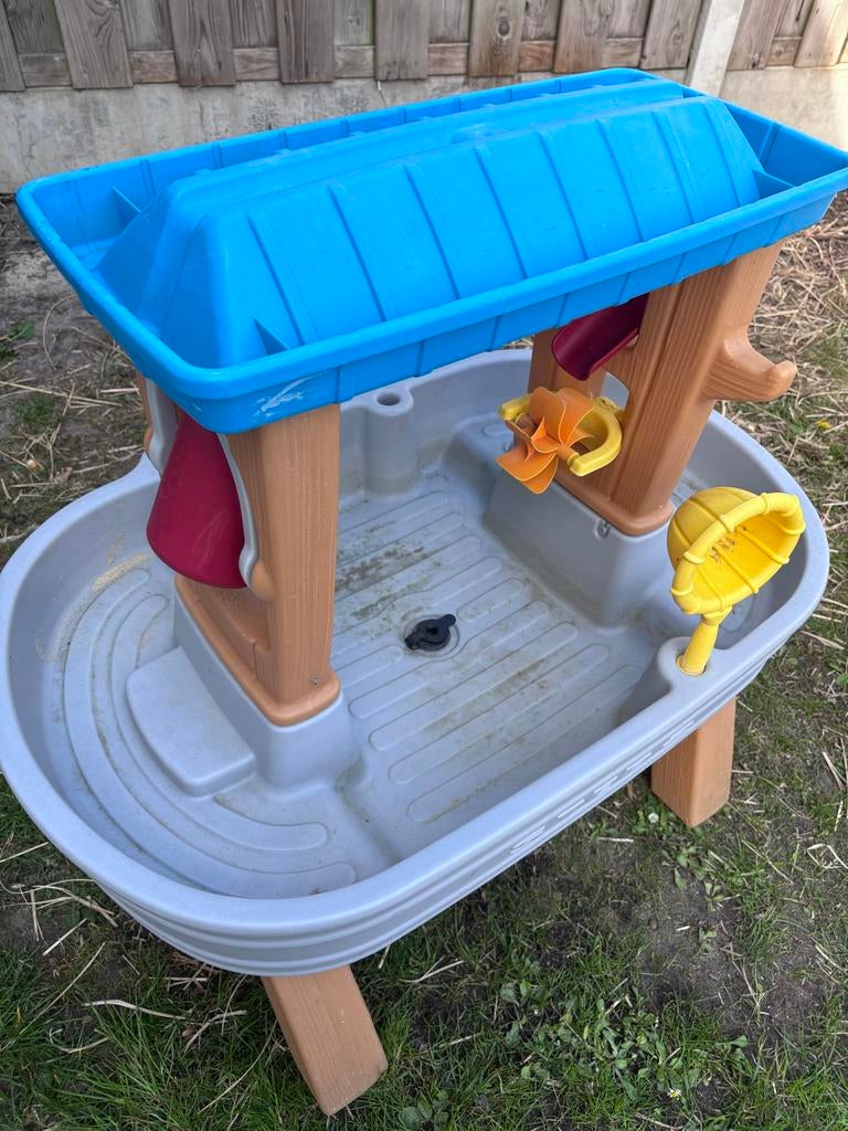 Step2 Water- en Zandtafel Speelboot, Kinderen en Baby's, Speelgoed | Buiten | Zandbakken, Gebruikt, Ophalen