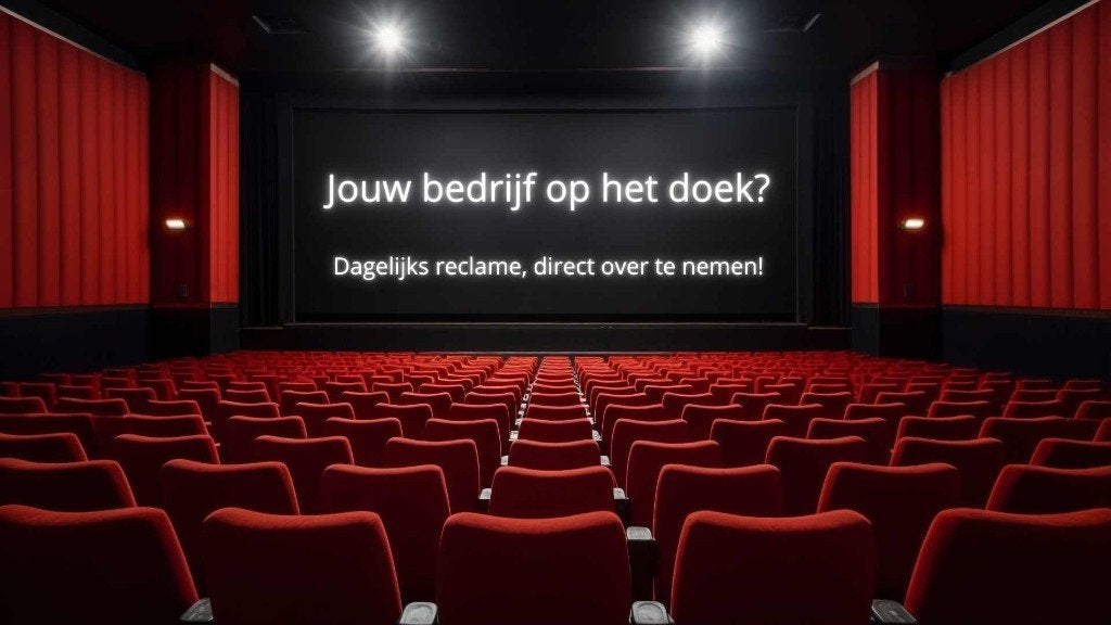 Bioscoop reclame Cuijk