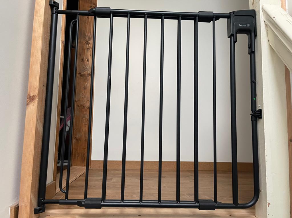 Fenss Klemhekje - Zwart - Zo goed als nieuw, Ophalen of Verzenden, Zo goed als nieuw, Klemhekje, Metaal of IJzer