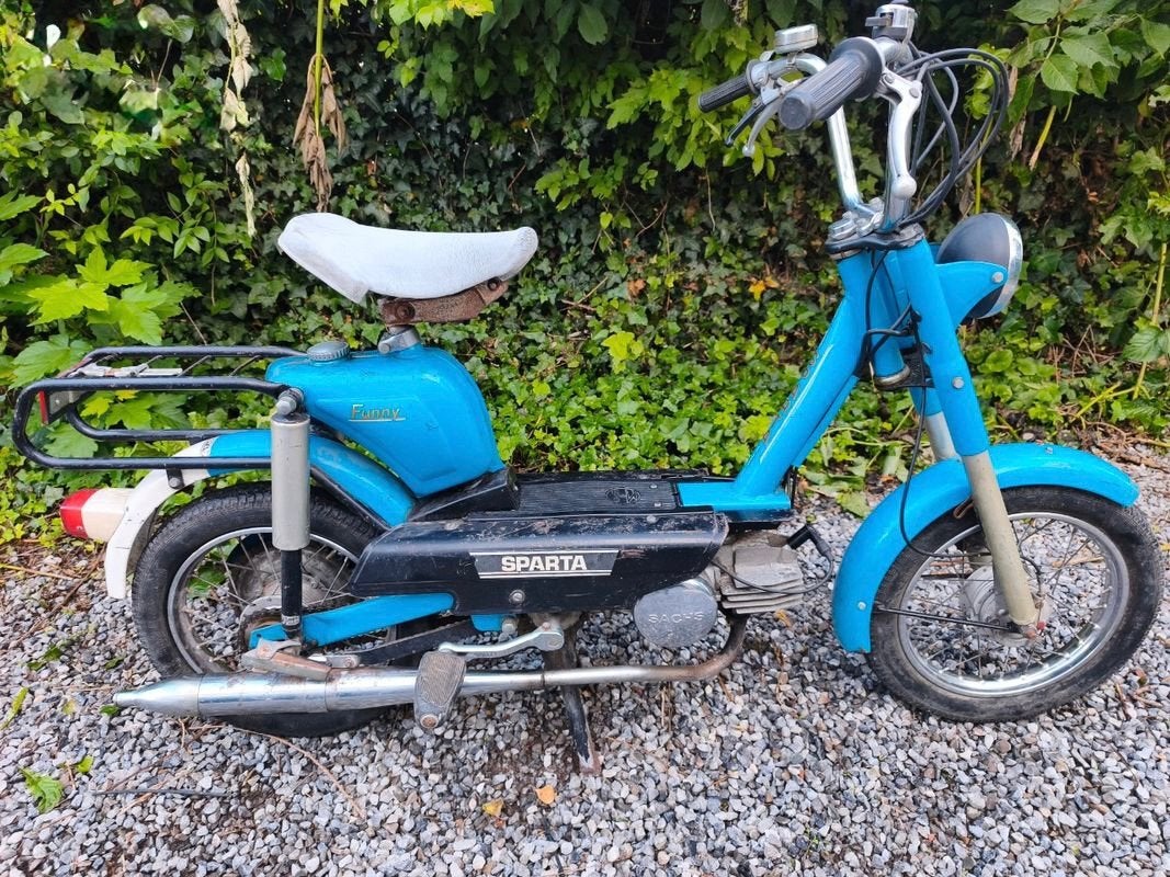 GEZOCHT! Sparta Funny of Happy, Fietsen en Brommers, Brommers | Oldtimers, Ophalen, Maximaal 25 km/u, Sparta