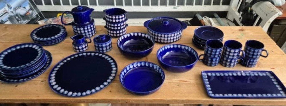 Melitta Copenhagen servies, Ophalen, Aardewerk, Overige stijlen, Bord(en)