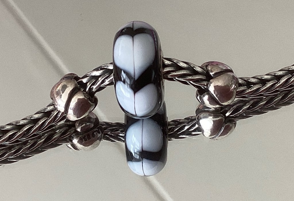 Trollbeads Hartensetje, Sieraden, Tassen en Uiterlijk, Ophalen of Verzenden, Nieuw, Zilver, Trollbeads
