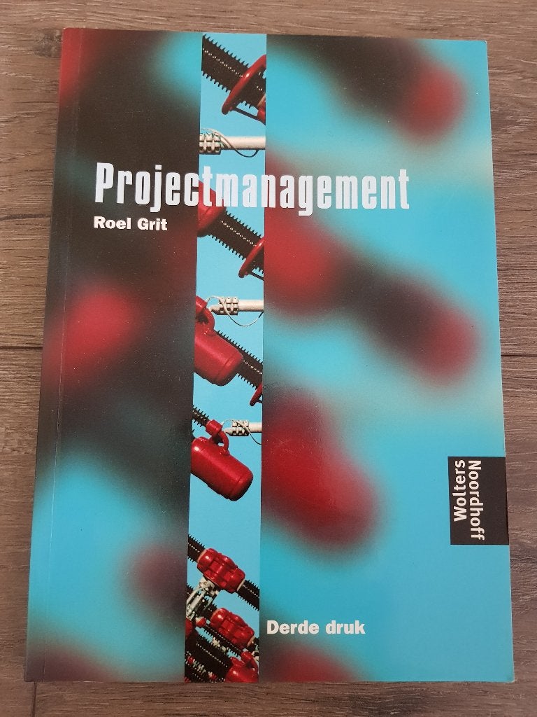 (W) Boek : Projectmanagement -- Roel Grit --, Boeken, Roel Grit, Zo goed als nieuw, Beta, HBO