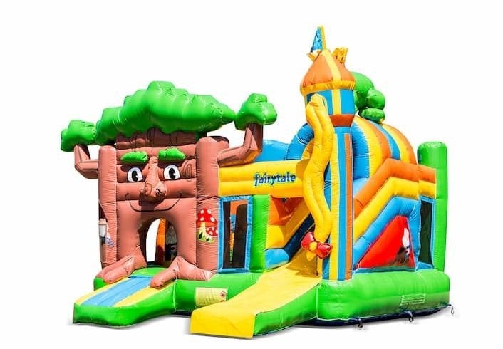 Te koop multiplay Springkussen Fairytale, Ophalen, Zo goed als nieuw, Feestartikel, Overige