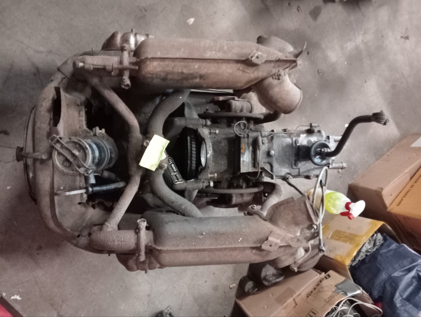 Citroën 2CV4, AKA250, Dyane 4 AYA2 motor met versnellingsbak, Ophalen, Gebruikt, Citroën, Nb