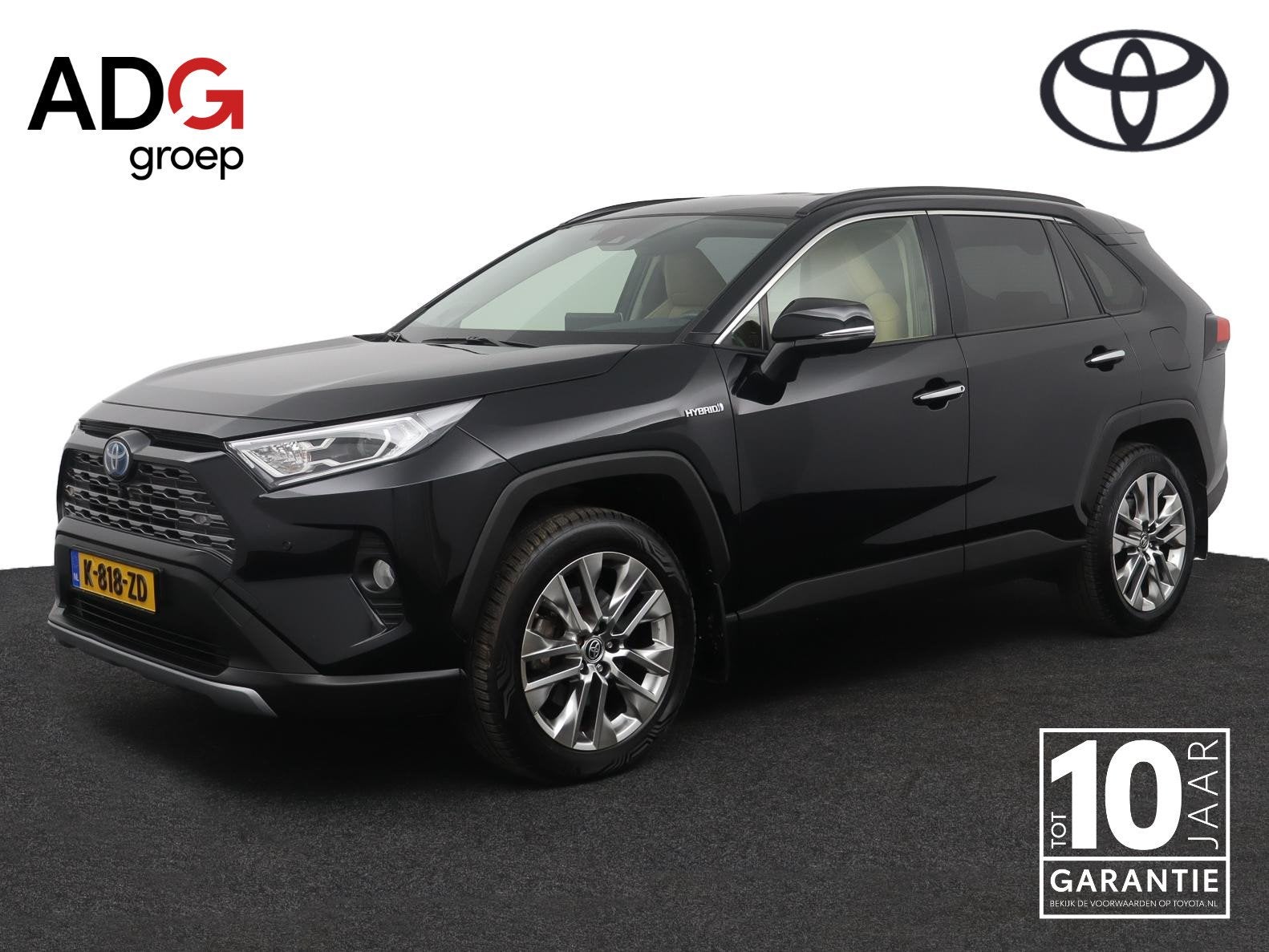 Toyota RAV4 2.5 Hybrid AWD Executive Lederen Bekleding | Tre, Automaat, 12 maanden, Gebruikt, Euro 6