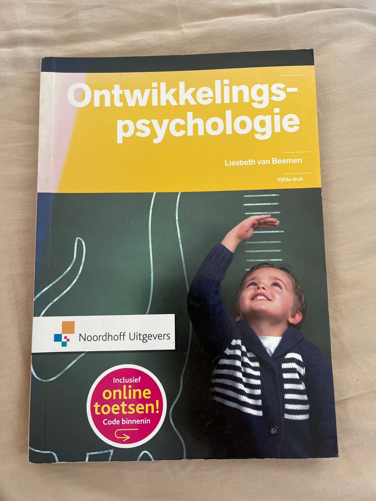 Ontwikkelingspsychologie - Liesbeth van Beemen (5e druk), Ophalen of Verzenden, Gamma, Zo goed als nieuw, HBO