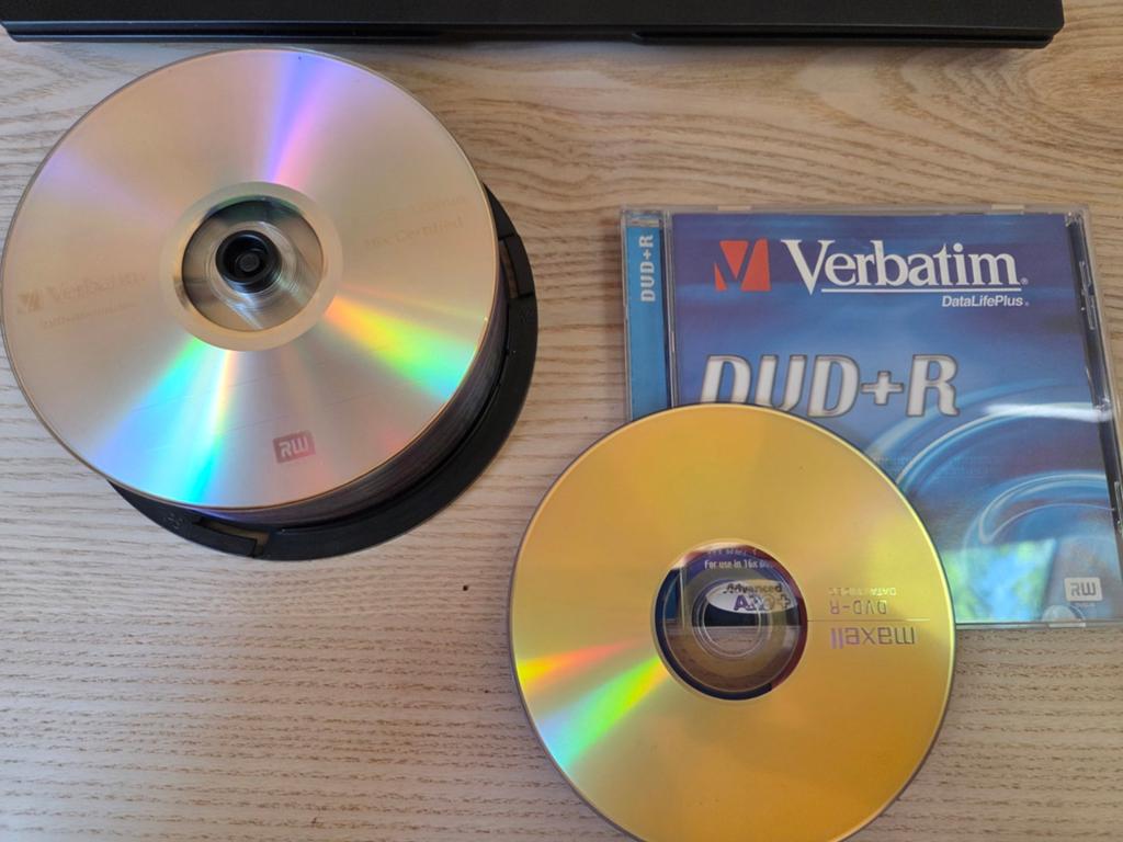 Verbatim en Maxell DVD+R / DVD-R Spindel + overig, Verbatim, Maxell, Op spindel, Nieuw, Ophalen of Verzenden