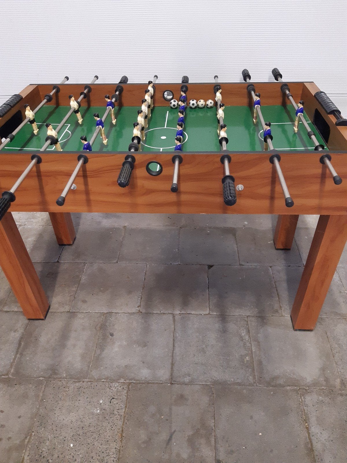 zeer nette robuuste  complete voetbal tafel, Ophalen, Gebruikt