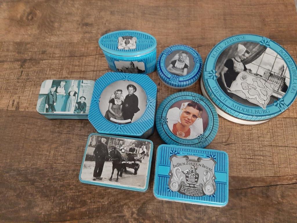Zeeuwse babbeltruc blikjes, Verzamelen, Blikken, Ophalen, Overige