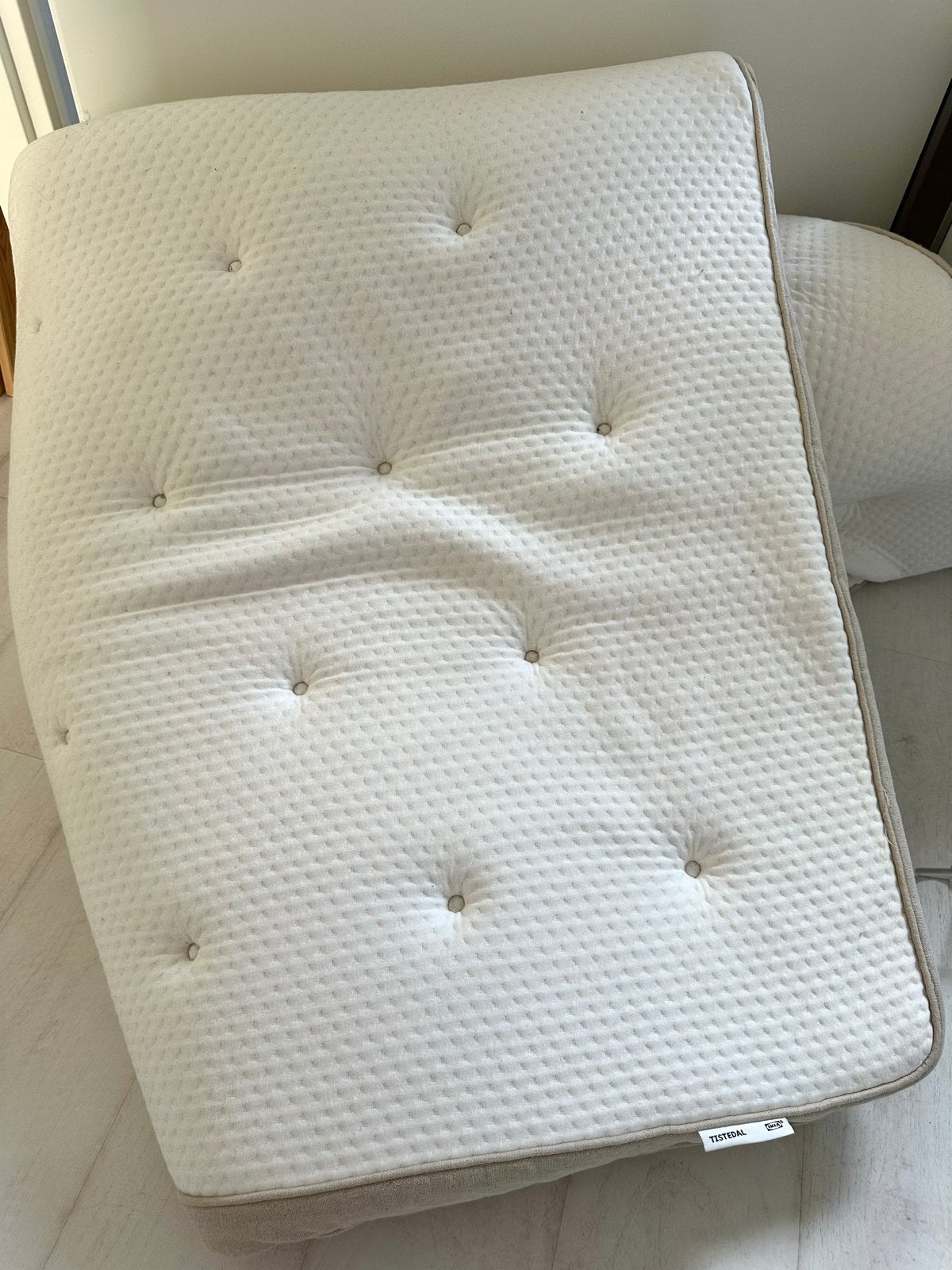 IKEA Tistedal Matras Topper 160x200 cm - Goed staat, Ophalen, Tweepersoons, Zo goed als nieuw, Matras