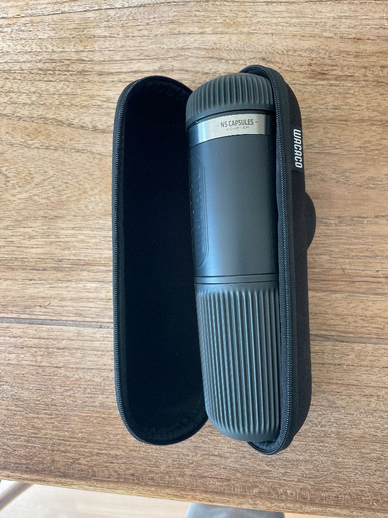 Wacaco nanopresso set, Witgoed en Apparatuur, Koffiezetapparaten, Ophalen, Zo goed als nieuw, Koffiemachine