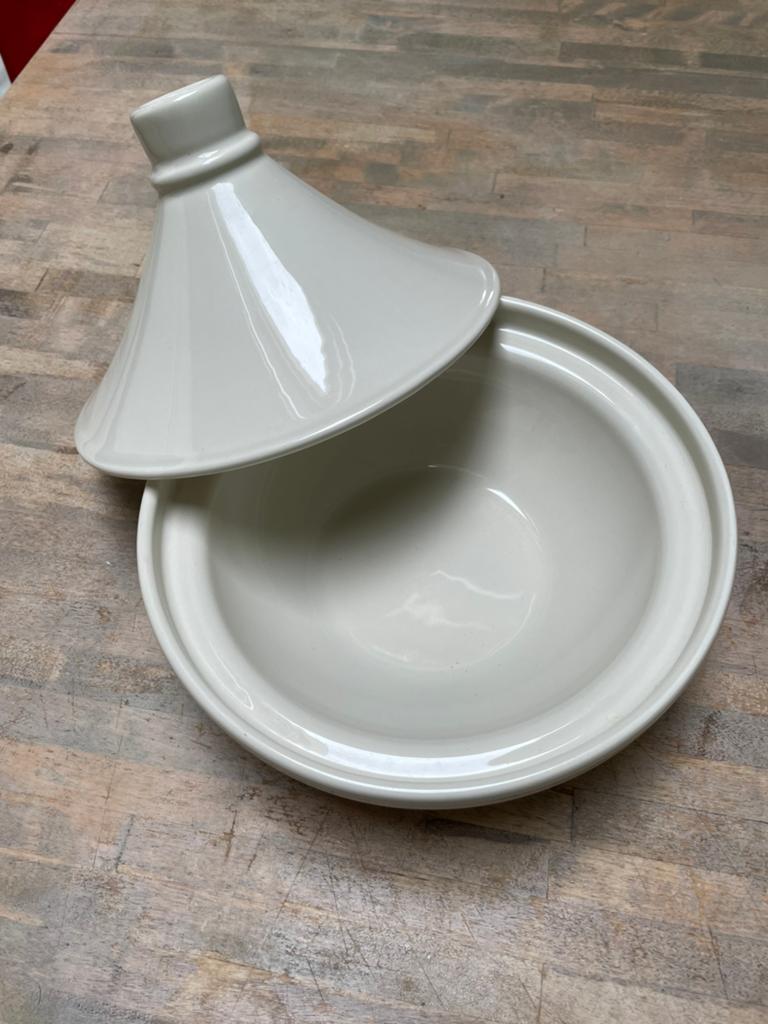 Tajine cosy&trendy cremekleurig, Ophalen, Zo goed als nieuw