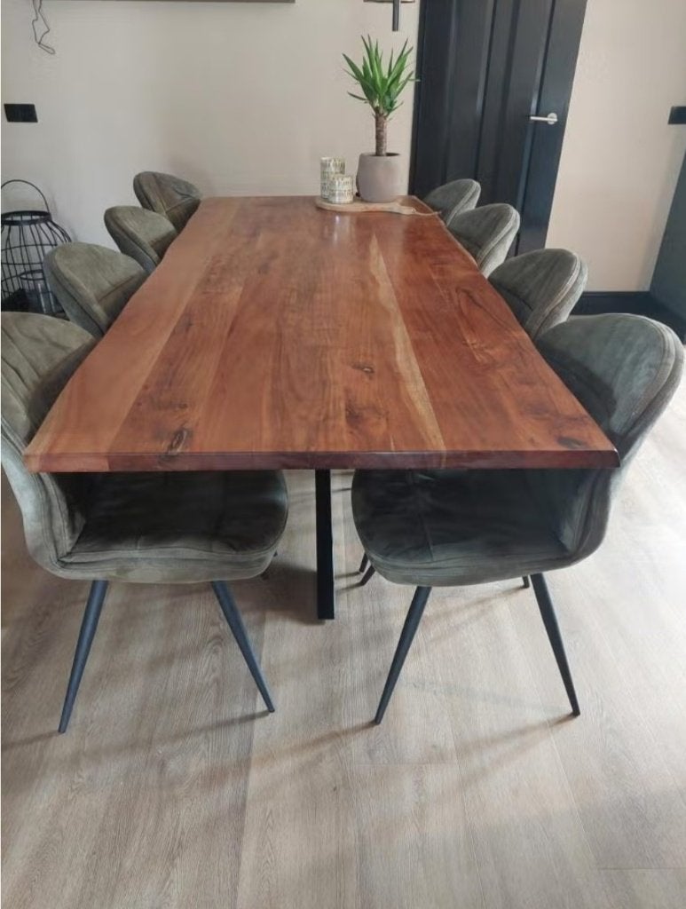 Eettafel, Ophalen, 200 cm of meer, 50 tot 100 cm, Zo goed als nieuw