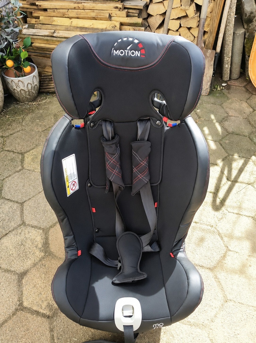 Autostoel Motion 9-36 kg – Zwart – Goede staat, Zijbescherming, 9 t/m 36 kg, Ophalen, Overige merken