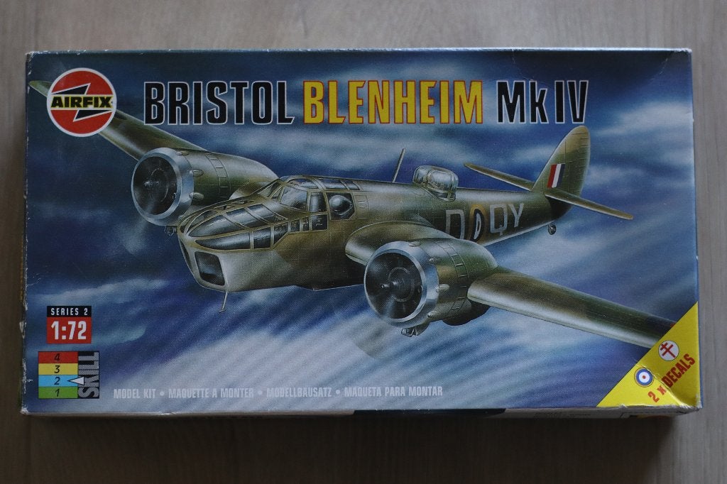 Bristol Blenheim Mk.III Airfix 1/72, Overige merken, 1:72 tot 1:144, Nieuw, Ophalen of Verzenden
