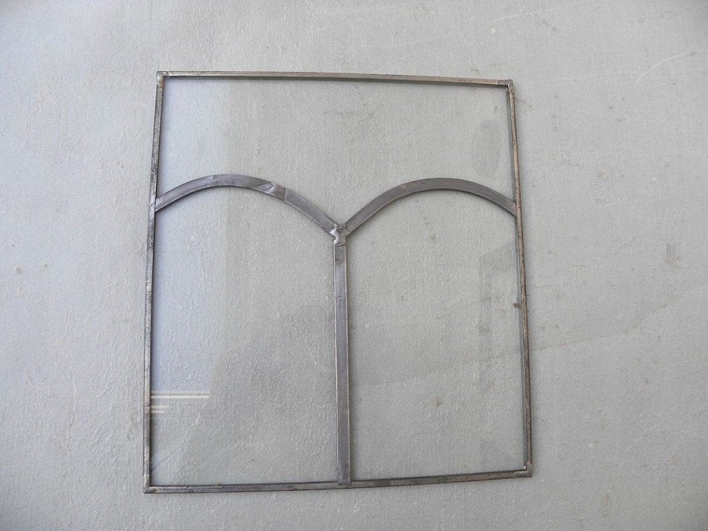Glas in lood klokkast regulateur, Ophalen of Verzenden